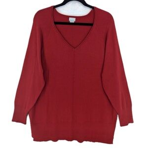 Chico's Zenergy - Cotton Cashmere Cozy Dolman Tunic | 2 (L)